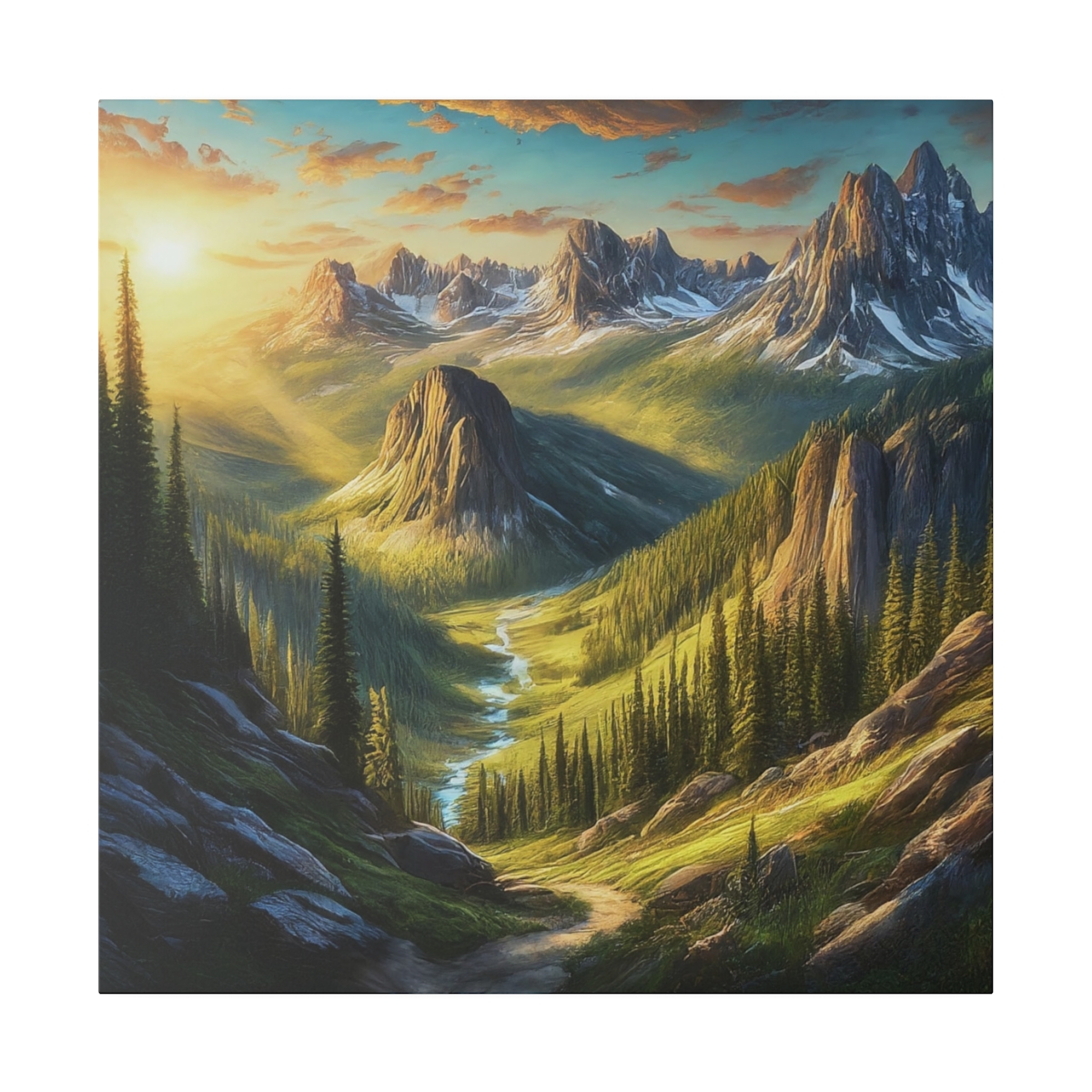 Canvas Wall Art | 10"x10" all the way to 36"x36" 300DPI