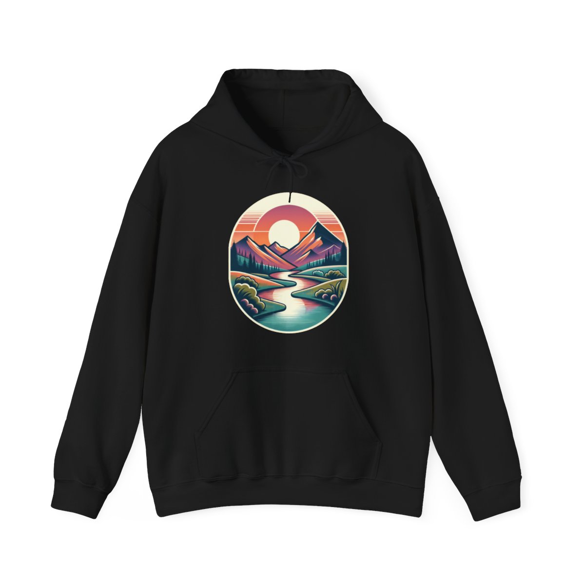 Sweathshirt | Sunrise River | High Quality, Long Lasting