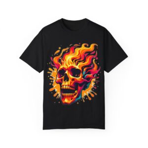 T-Shirt | Colorful Skull - Image 1