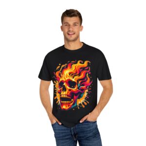 T-Shirt | Colorful Skull - Image 2