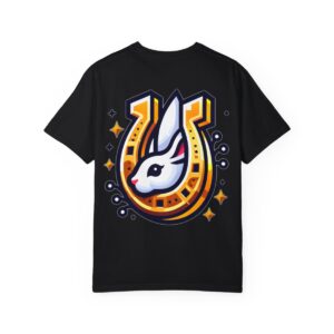 T-Shirt | Lucky Rabbit and Horseshoe - Image 1