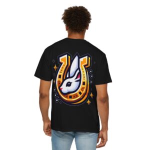 T-Shirt | Lucky Rabbit and Horseshoe - Image 3
