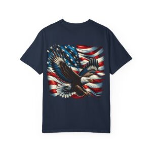 T-Shirt | American Eagle with Flag - Image 4