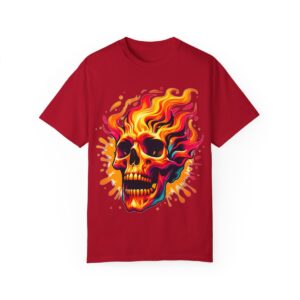 T-Shirt | Colorful Skull - Image 11