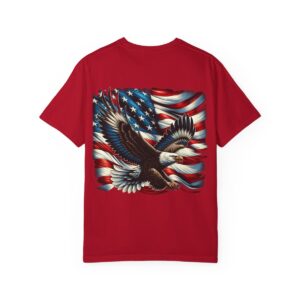 T-Shirt | American Eagle with Flag - Image 6