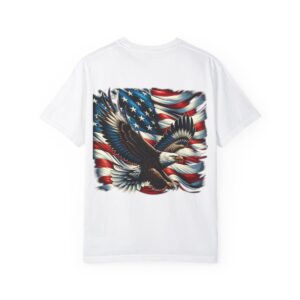 T-Shirt | American Eagle with Flag - Image 7