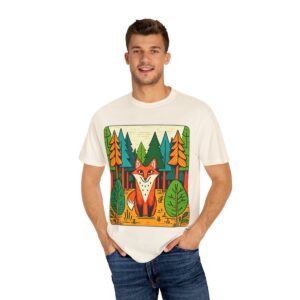 T-Shirt | Curious Fox in the Wild - Image 3